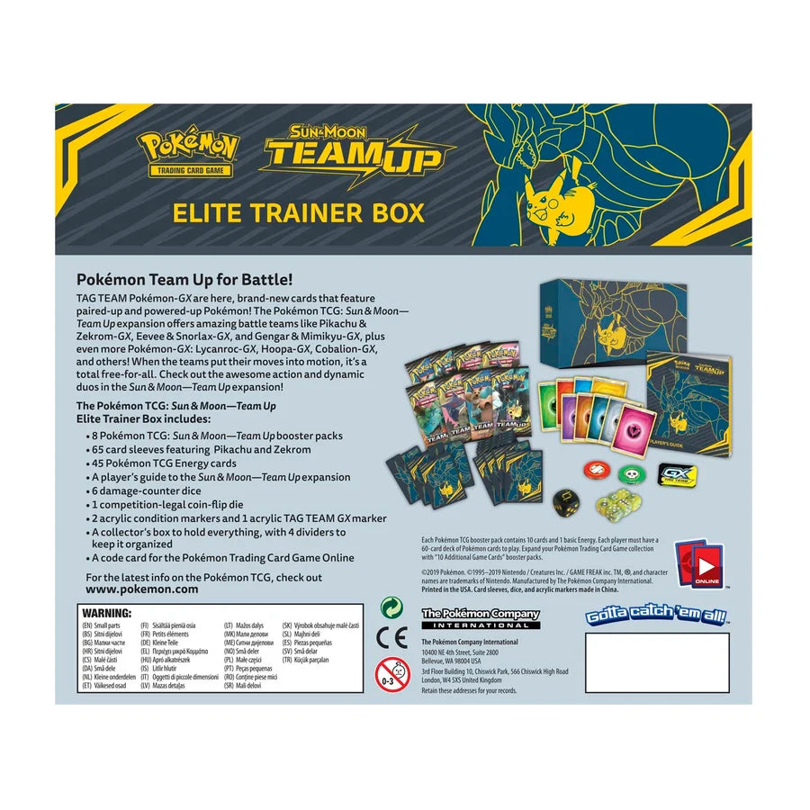 Pokémon TCG Sun & Moon Team Up Elite Trainer Box
