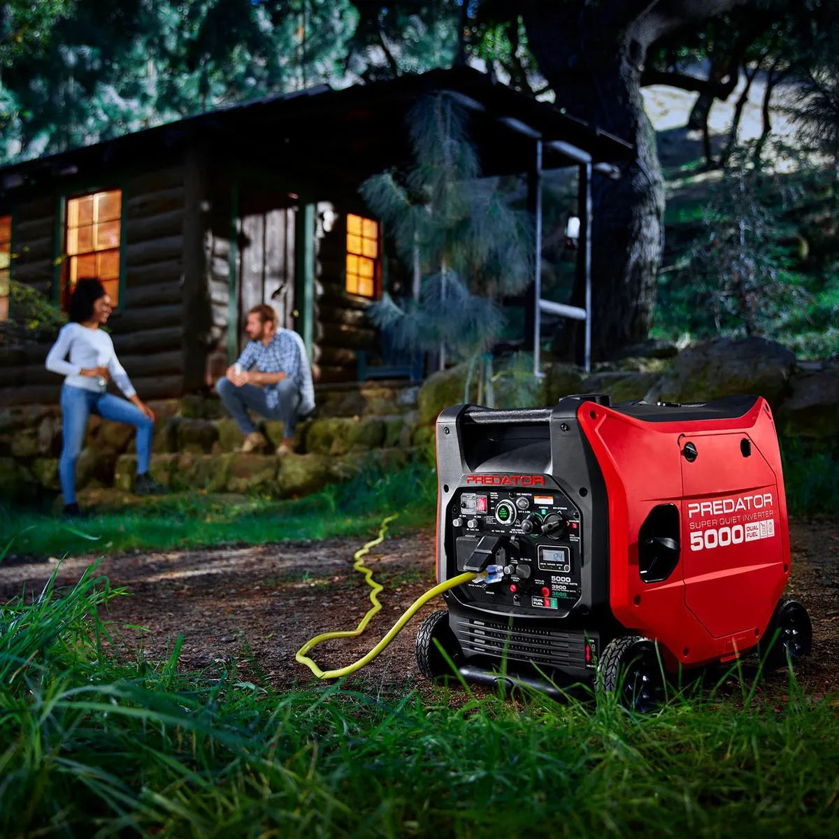 Predator 5000 Watt Dual-Fuel Super Quiet Inverter Generator With Remote Start And Co Secure Technology, 49-State Compliant