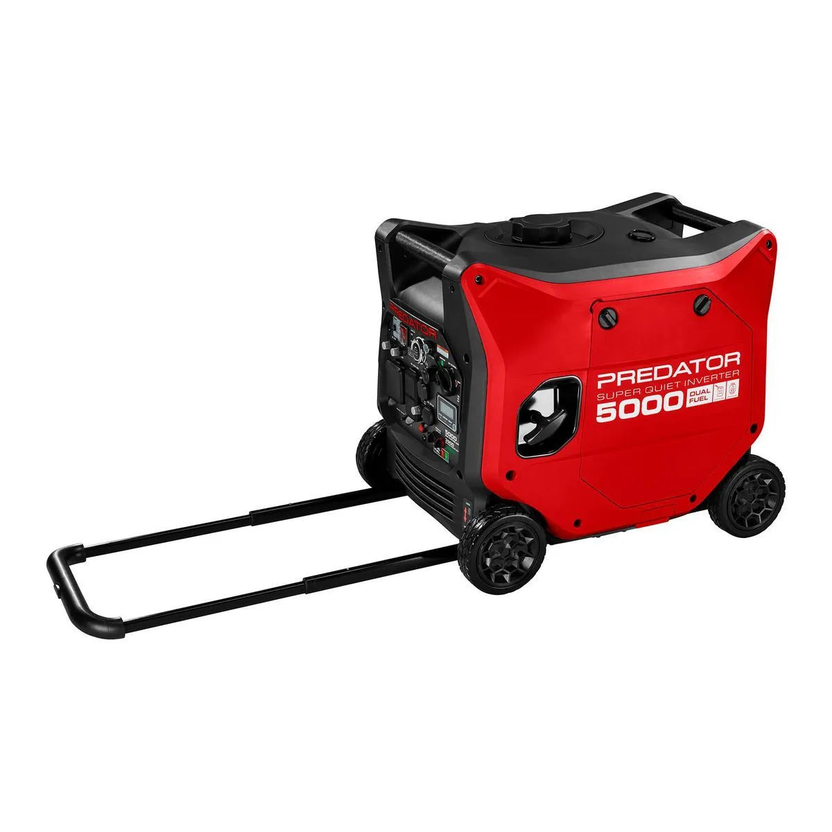 Predator 5000 Watt Dual-Fuel Super Quiet Inverter Generator With Remote Start And Co Secure Technology, 49-State Compliant