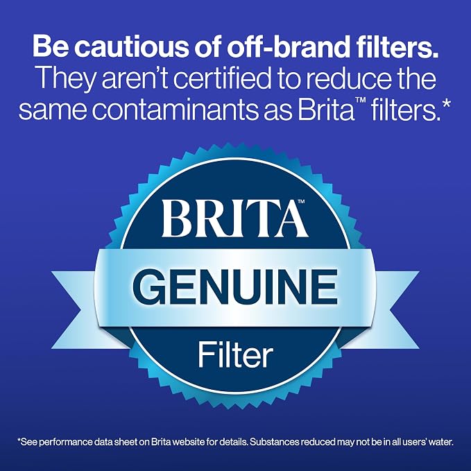 Brita Elite Replacement Water Filter for Pitchers & Dispensers