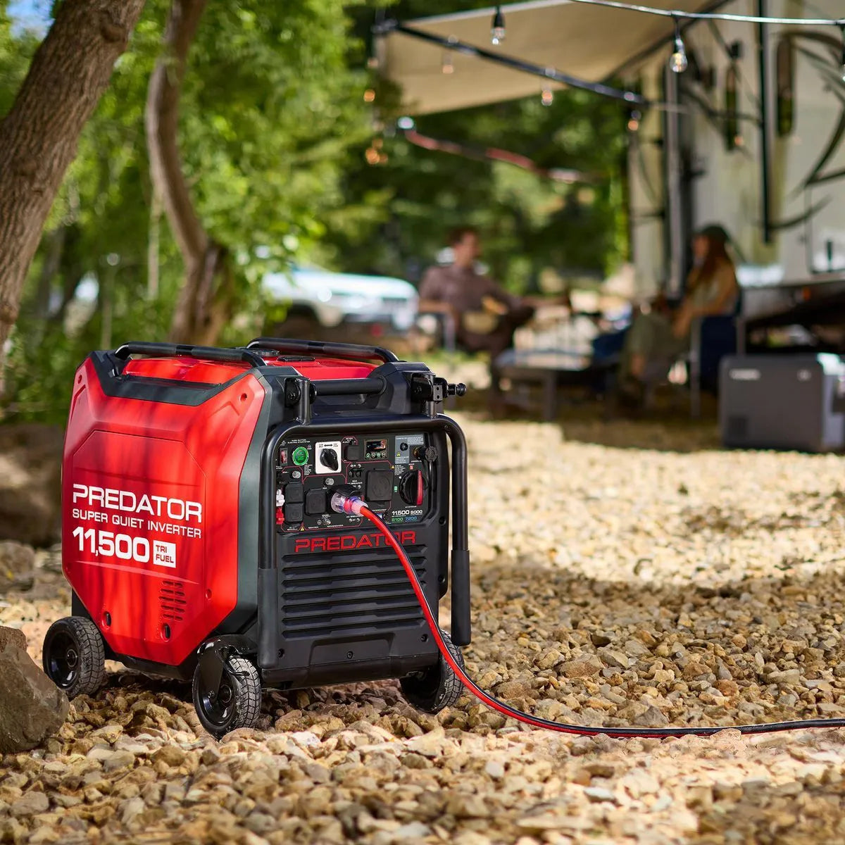Predator 11,500 Watt Tri-Fuel Super Quiet Inverter Generator With Remote Start And Co Secure Technology