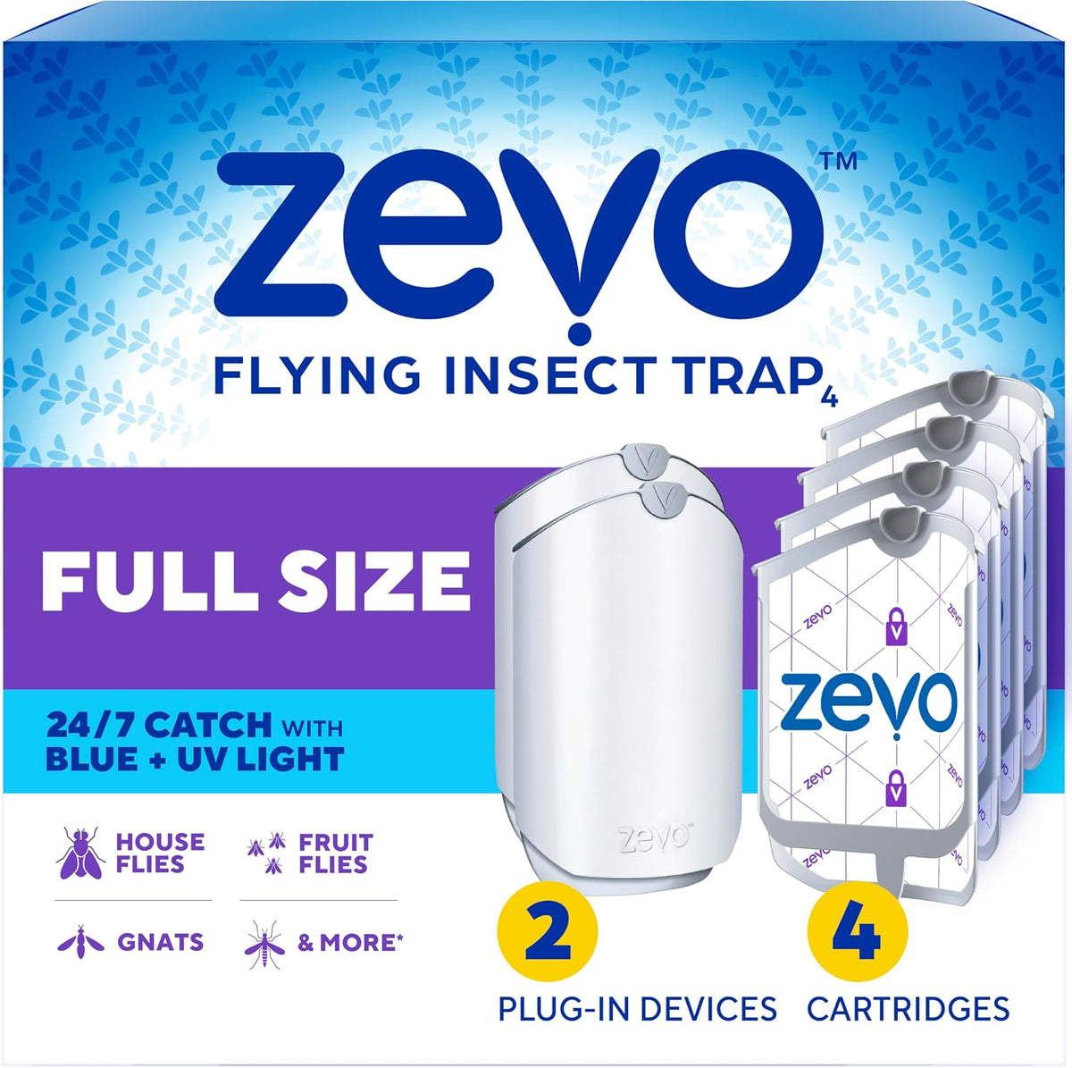 Zevo Flying Insect Trap for Fruit Flies & Gnats
