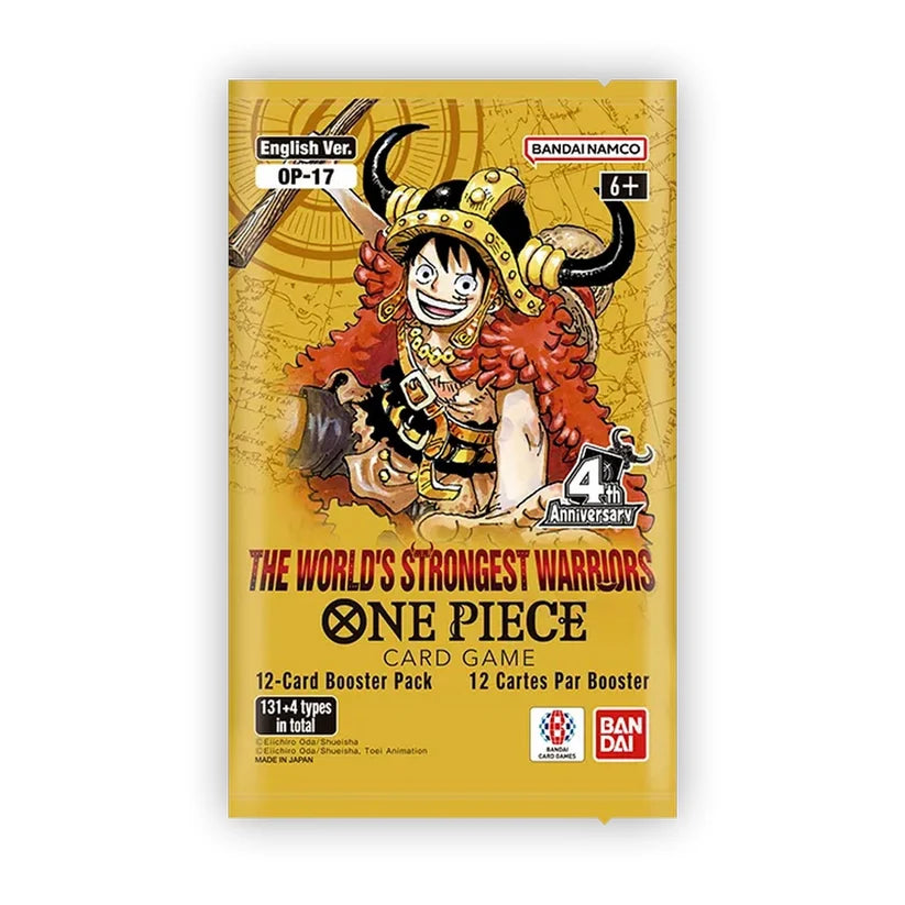 One Piece TCG: The World's Strongest Warriors Booster Box [OP-17]