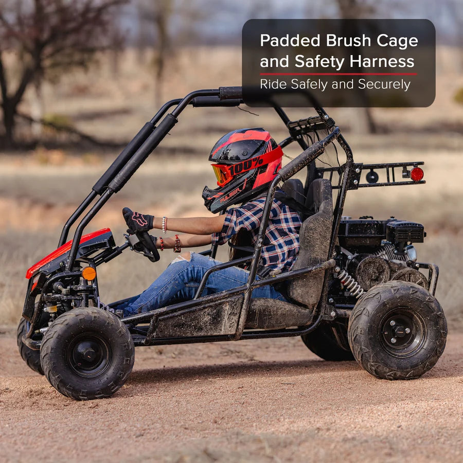 Coleman Powersports GK200 196cc Gas Powered Dual Seat Go-Karts