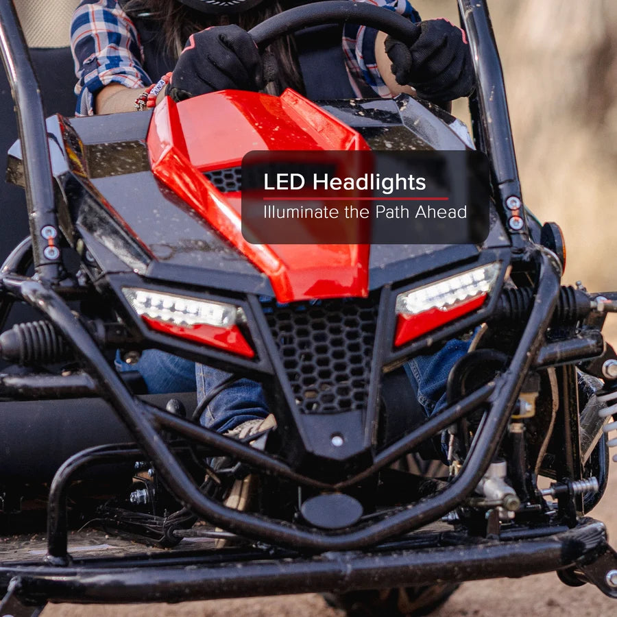 Coleman Powersports GK200 196cc Gas Powered Dual Seat Go-Karts