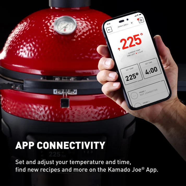 Kamado Joe® Classic Joe Konnected Joe 18" Digital Charcoal Grill and Smoker